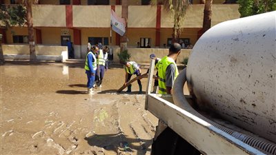 مياه الأقصر: كسر مفاجئ بأحد الخطوط بأرمنت الحيط