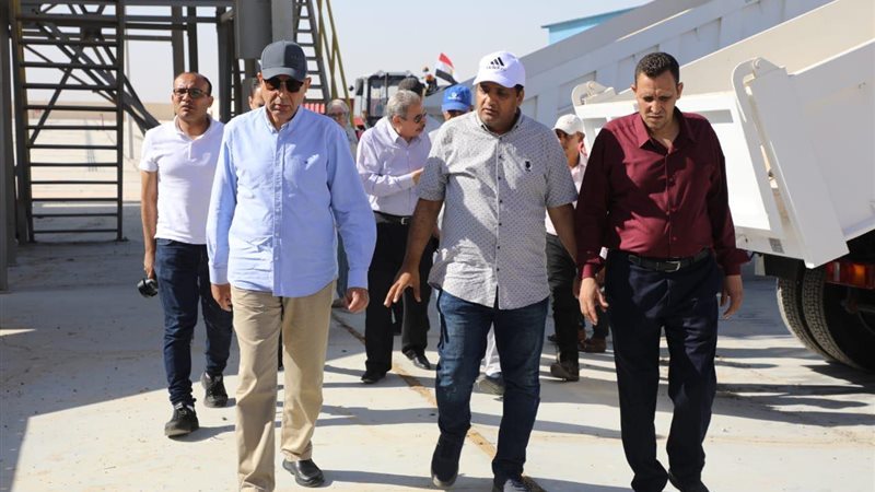 محافظ المنيا يتفقد