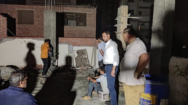 إزالة التعديات بالبناءالمخالف