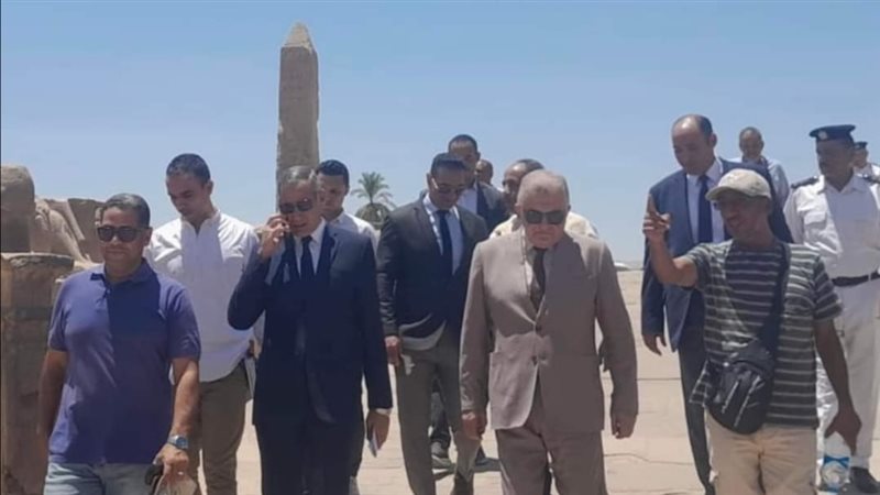 جانب من الجولة التفقدية،