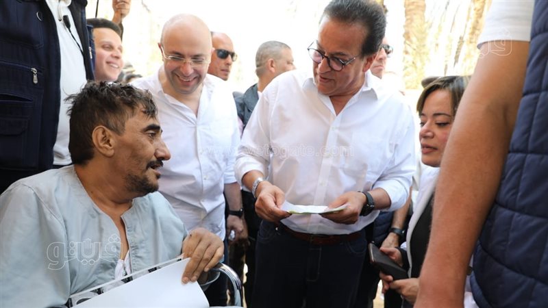 مقابلة وزير الصحة