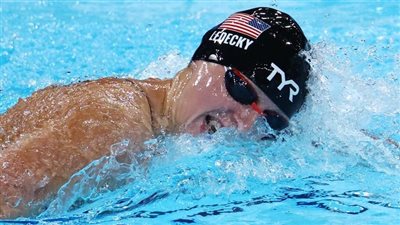 الأمريكية كيتي ليديكي تحرز ذهبية 1500 متر سباحة حرة في أولمبياد باريس