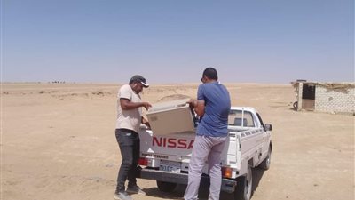  حملة إزالات لمساحة 962 فدانا للمتقاعسين عن سداد مستحقات الدولة بالوادي الجديد 