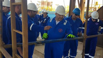 هبوط مفاجئ للطبقات الرملية أثناء حفر بئر بشركة خالدة للبترول