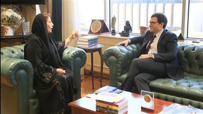 وزير الثقافة يستقبل سفيرة الإمارات لبحث سُبل تعزيز التعاون المشترك