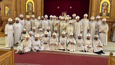 الأنبا بيشوي يترأس اجتماع كهنة إيبارشية أسوان