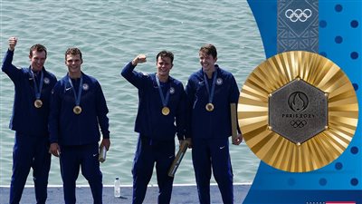 أولمبياد باريس، أمريكا تحرز ذهبية التجديف الرباعي رجال