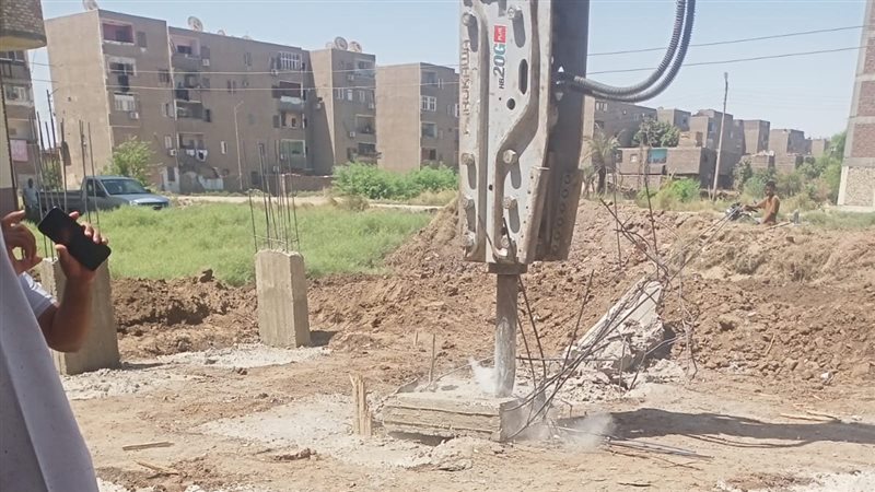 إزالة حالة تعدي على