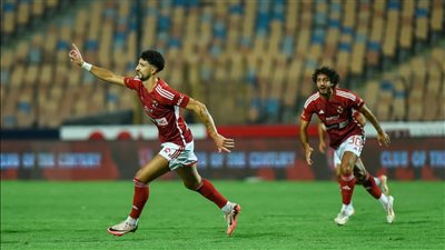 وسام أبو علي أفضل لاعب في مباراة الأهلي والبنك في الدوري 