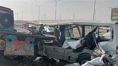 قرار من النيابة بشأن مصرع وإصابة 9 أشخاص في حادث تصادم بطريق السويس 