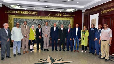 محافظ الأقصر: الكيانات النقابية أعمدة الإنتاج في جميع المشروعات