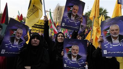 مشاهد من مراسم تشييع جثمان إسماعيل هنية في قطر (فيديو)