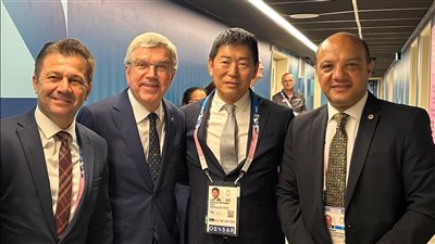 أولمبياد باريس، إيهاب أمين مراقبا عاما على منافسات الجمباز الفني