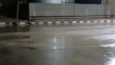 سقوط أمطار غزيرة شرق العوينات في الوادي الجديد 