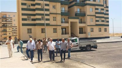 تفاصيل تنفيذ مشروعات شقق سكن لكل المصريين والمرافق بالعبور الجديدة