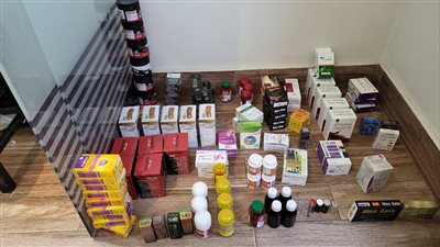 ضبط أدوية مهربة بقيمة 4 ملايين جنيه خلال يوليو الماضي