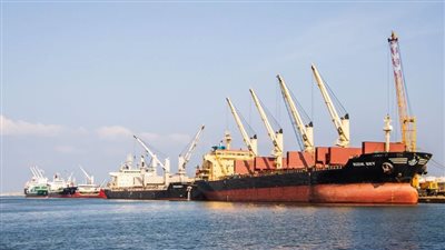 تداول 27 سفينة بضائع في ميناء دمياط خلال 24 ساعة