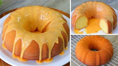 طريقة عمل كيكة البرتقال، هشة ولذيذة وغير مكلفة 