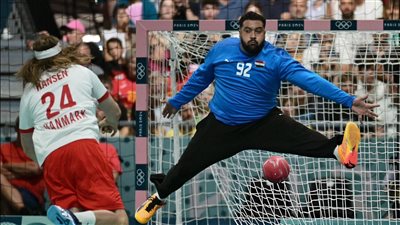 أولمبياد باريس 2024، منتخب اليد يتقدم على النرويج في الشوط الأول