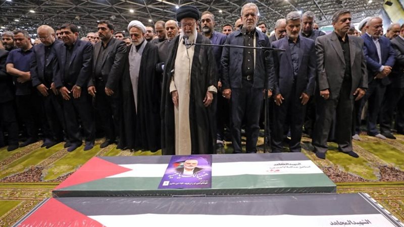 جنازة هنية، فيتو