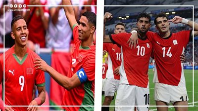 مصر والمغرب يضمنان تحقيق أول ميدالية أولمبية للعرب في كرة القدم