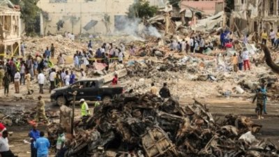 ارتفاع حصيلة ضحايا الهجوم على شاطئ في الصومال لـ30 قتيلا 