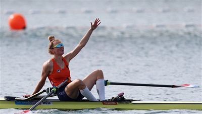 أولمبياد باريس، هولندا تحرز ذهبية التجديف الفردي سيدات