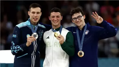 أولمبياد باريس، الأيرلندي ريس ماكلينجان يحرز ذهبية الجمباز 