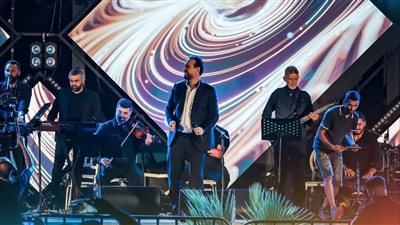 وائل جسار يتألق بمهرجان صيف بني غازي (صور)