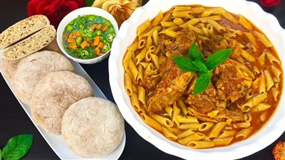 طريقة عمل المبكبكة الليبية، لغداء سريع التحضير ولذيذ