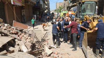 ارتفاع حصيلة ضحايا عقار المنوفية المنهار إلى 3 وفيات وإصابة شخص 