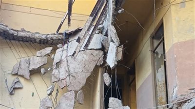انهيار عقار قديم بمنطقة اللبان في الإسكندرية دون إصابات 