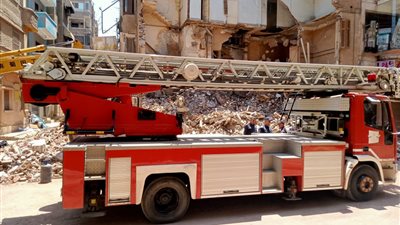 العناية الإلهية تنقذ حفيدة ضحايا العقار المنهار بالمنوفية