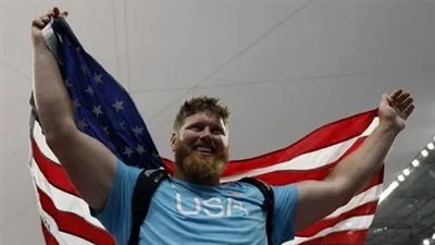 محققا إنجازا تاريخيا، الأمريكي كروزر يتوج بذهبية دفع الجلة بأولمبياد باريس 