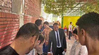 353 طالبا يؤدون اختبارات قدرات التربية الرياضية بجامعة سوهاج