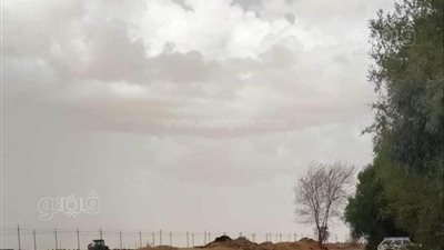 الوادي الجديد تحذر المواطنين وسائقي المركبات من سوء الأحوال الجوية (صور)