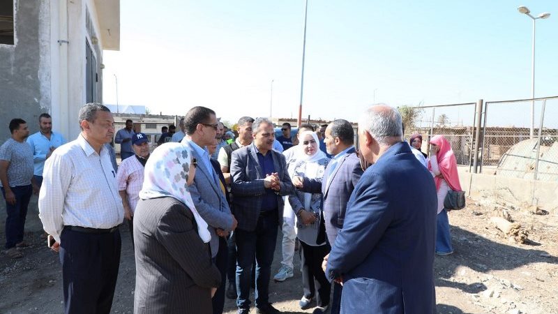 محافظ الشرقيةيتفقدمشروع
