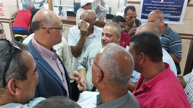 محافظ القليوبية خلال