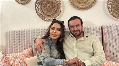 أحلام في ظهور رومانسي مع زوجها مبارك الهاجري (صور) 