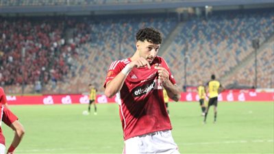 وسام أبو علي يسجل الهاتريك في شباك المقاولون العرب 