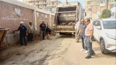 رئيس مدينة ميت غمر يقود حملة لمتابعة أعمال النظافة ورفع الأتربة 
