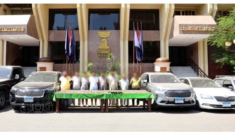 القبض على تشكيل عصابى