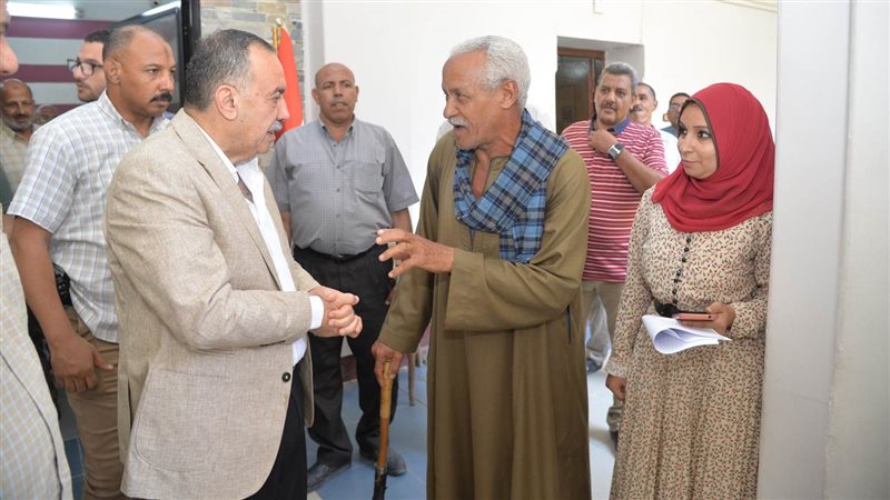 محافظ أسيوط يتفقد