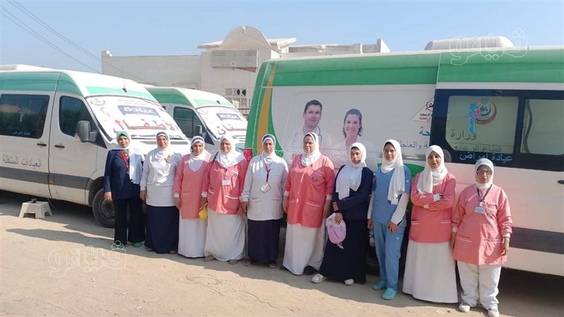  قافلة طبية بقرية