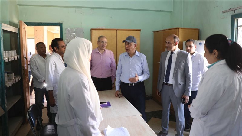 محافظ المنيا يتفقد