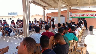 استمرار توافد الطلاب على المعسكر الدائم لجامعة كفر الشيخ بمصيف بلطيم 