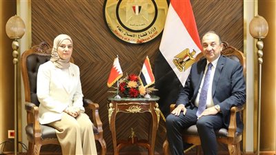 وزير قطاع الأعمال يبحث مع سفيرة البحرين بالقاهرة مجالات التعاون وفرص الاستثمار