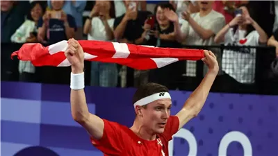 أولمبياد باريس 2024، الدنماركي فيكتور أكسيلسين يحصد ذهبية الريشة الطائرة 