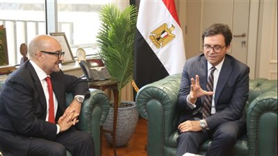وزير الثقافة يستقبل نظيره الإيطالي لبحث التعاون في مجالات السينما والفنون وصون التراث