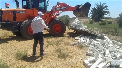 إزالة 28 حالة تعدٍ بمدينة القصاصين الجديدة في الإسماعيلية (صور) 